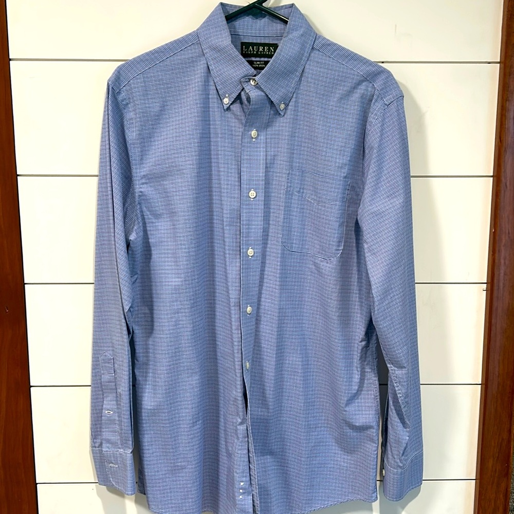 Ralph Lauren dress shirt slim fit 16